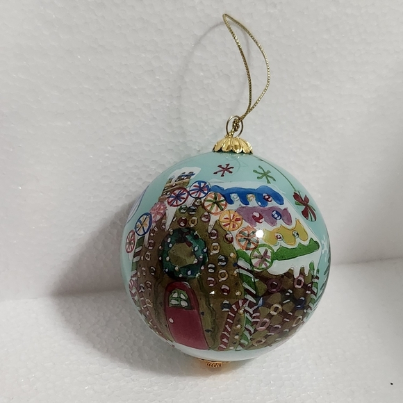 2009 Li Bien Glass Gingerbread Men Ornament by Pier 1 Imports - Picture 4 of 7